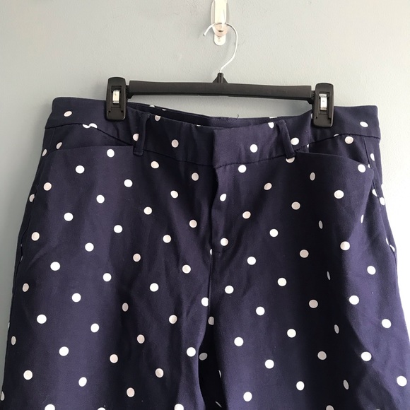 Old Navy Polka Dot Ankle Pants. Sz 16 - Picture 2 of 6
